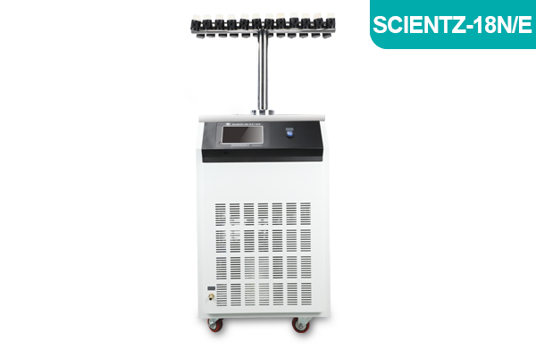 寧波新芝生物科技安瓿瓶T型架型冷凍干燥機SCIENTZ-18N/E