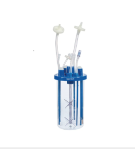 德國艾本德Eppendorf,BioBLU? 1c Single-Use Vessel,細胞培養,開放管路,2個斜葉攪拌槳,光學pH電極,無菌級,4件